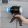 Lightweight plastic drip-less caulking gun